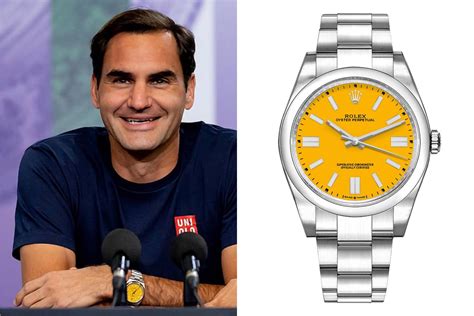 roger federer rolex gmt|roger federer rolex collection.